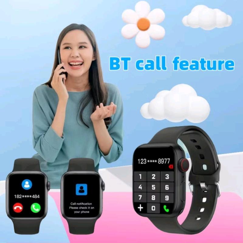 TERMURAH Jam Tangan Android Layar Sentuh Anti Air Smartwatch Pria Wanita Elegan Mewah Keren Kesehatan 3