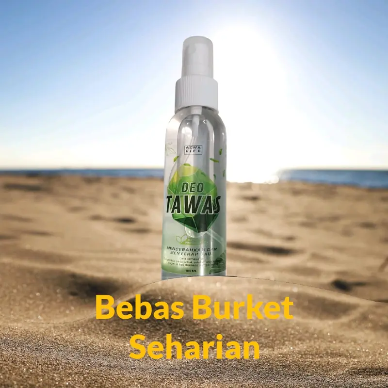 Deodorant Spray Alami 100 ml - Perlindungan Anti Bau Memutihkan Ketiak Tubuh 1