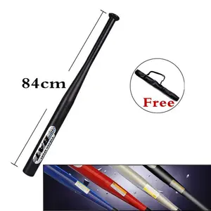Stik Baseball 32 Inci Aluminium Tongkat Bisbol Logam Anti Slip Bat Olahraga Bela Diri Patroli 84cm Ringan Kuat Stylish dengan Pegangan Karet Anti Slip & Material Aluminium Berkualitas Tinggi Cocok untuk Latihan Olahraga Bela Diri & Keamanan Pribadi