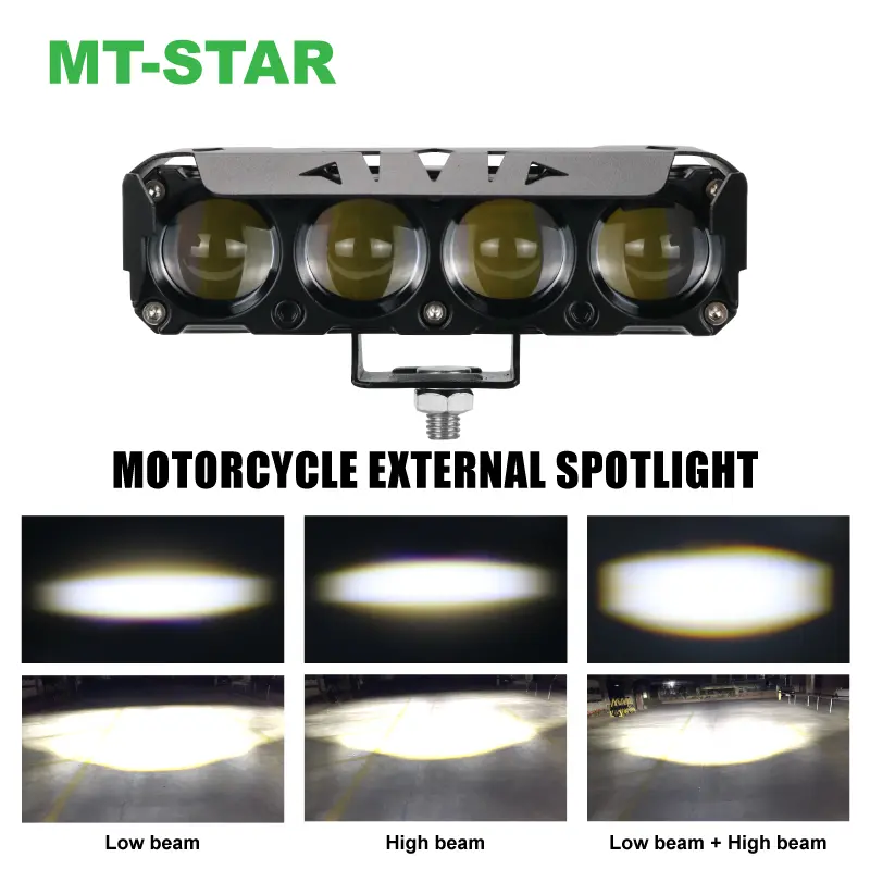 MT-STAR Lampu Tembak Sorot SQL 4 Lensa Plus Devil d2 d3 Original MTSTAR Universal Untuk Car/Motorcycle Car 6