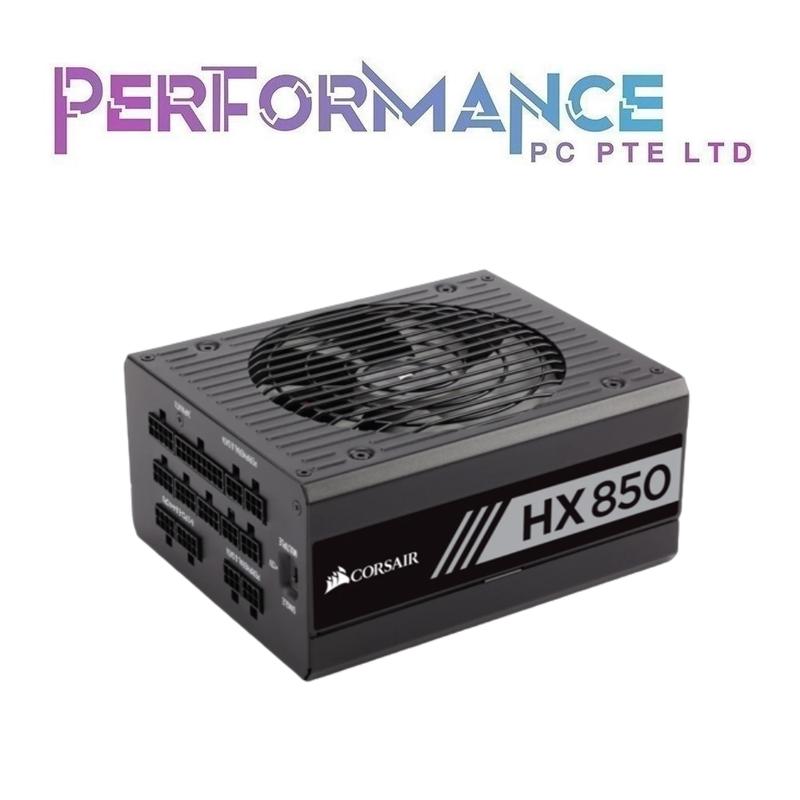 CORSAIR HX Series HX750/HX850/HX1000/HX1200 — 750W / 850W / 1000W / 1200W 80 PLUS Platinum Certified Fully Modular Power Supply PSU (10 YEARS WARRANTY BY CONVERGENT SYSTEMS PTE LTD) 1