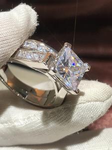 Anillo Elegante Decorado con Circonia Artificial, Accesorios de Moda para Mujer, Joyería Exquisita y Comodín para Regalo de Cumpleaños