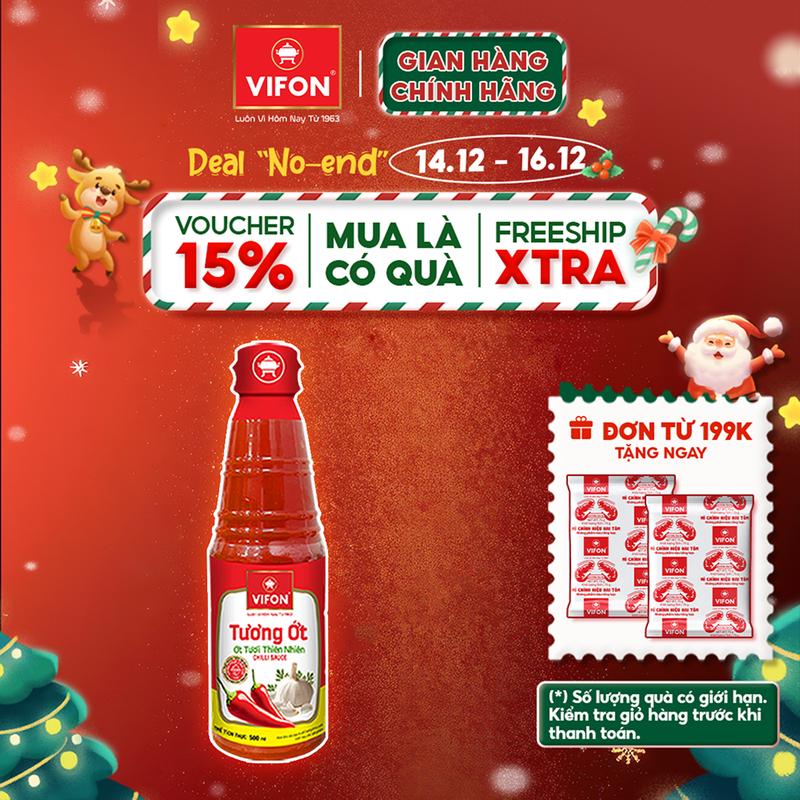   VOUCHER HOT 15%  Gia Vị VIFON 2 Hủ Chẩm Chéo 150g  Tương Ớt VIFON 500ml   Set 5 Gói Bột Canh 200g VIFON 