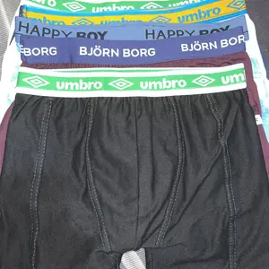 ISI 6 PCS Celana Dalam Pria Boxer Spandex Cool Silk yng Lagi Viral Hitam Katun Lembut Nyaman Polyester Pendek M Seamless briefs