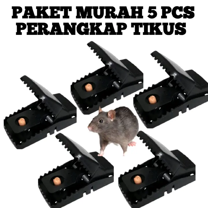 PAKET MURAH 5 PCS PERANGKAP JEBAKAN TIKUS MEMATIKAN 0