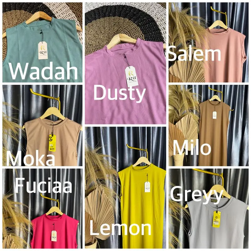 INNER DRES KNNIT LENGAN BUNTUNG 1