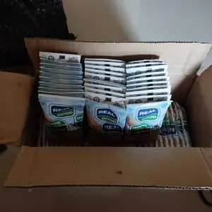[DUS] Real Good Susu Bantal 50 ML 1 DUS ISI 60 PCS Rasa Cokelat Stroberi Keju Cheese Blackcurrant Guava Jeruk D0023