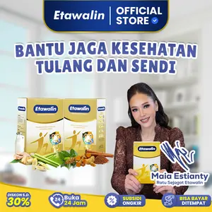 PAKET 2 BOX II PAKET REKOMENDASI UNTUK BANTU JAGA TULANG SENDI II SUSU ETAWALIN ORIGINAL 200 GRAM | BPOM | AKUN RESMI ETAWALIN Minuman Bubuk yang terbuat dari bahan rempah alami