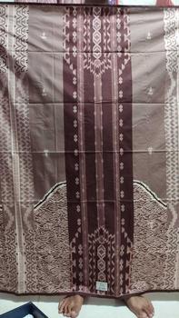 Product Review of Sarung Tenun Al-Wafiq Bahan Katun Motif Batik Songket Pria Dewasa Santri Muslim Kain Hitam from m**r 1