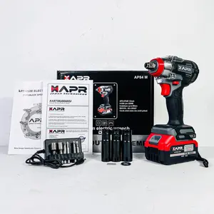 APR Impact Wrench Type AP84M BISA SAMPAI 550Nm Baterai 88V Standart Fullset Accesoris LXT 10Cell Mesin Brushless Racing Upgrade Profesional Torsi