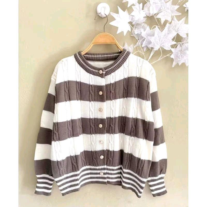 cardi gan rajut import | outer rajut korean style Cardigan 5