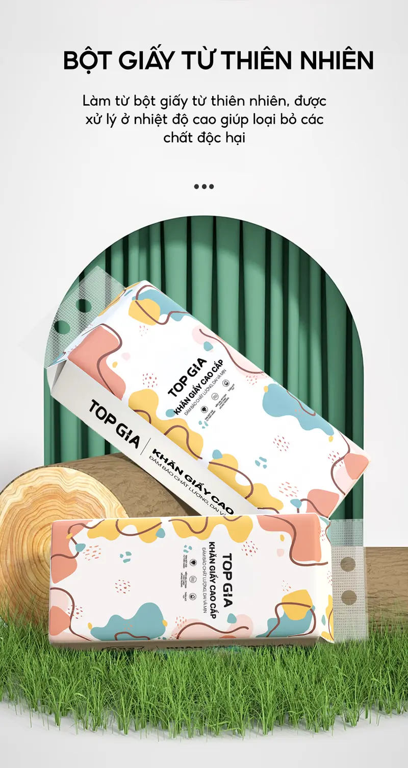 Product Introduction of (GIẤY SIÊU TO, KHỔNG LỒ) COMBO 6 bịch khăn giấy CỠ ĐẠI đa sắc treo tường (tặng móc treo tường) Giấy Ăn rút an toàn lành tính, giấy rút đa năng treo tường ĐẠT QUY CHUẨN CỦA BỘ CÔNG THƯƠNG - ĐA KHO (DS) Khăn giấy cao Khăn Giấy Rút 3