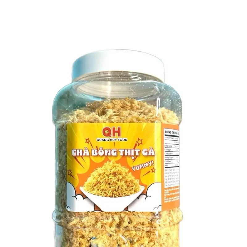 1 Hủ 500gr Chà Bông Gà Ruốc Gà Siêu Ngon(Có Giấy VSATTP)