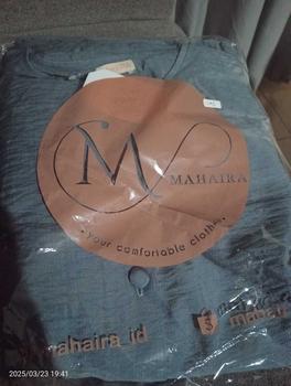 Product Review of Dress Lunna Dress Mahaira Premium Bahan Polo Linen Katun Premium Dress Wanita Muslim Dewasa Mewah  Pesta Elegant Gamis Kondangan Gaun Hitam Rayon Midi Navy Remaja Panjang Crinkle Basic Airflow from 💞**💞 1