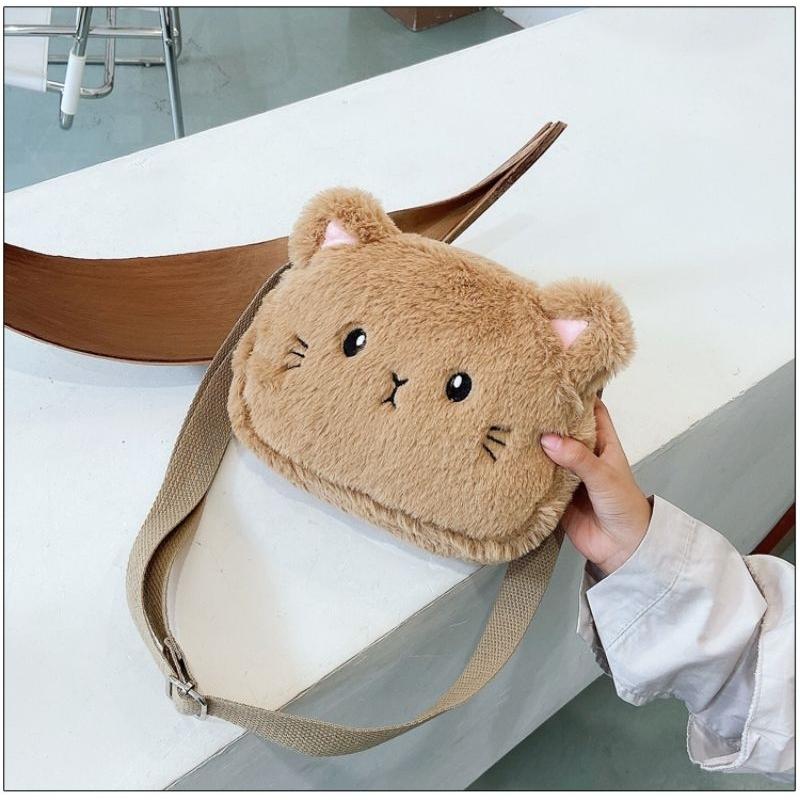 tas selempang anak perempuan lucu karakter kucing 4