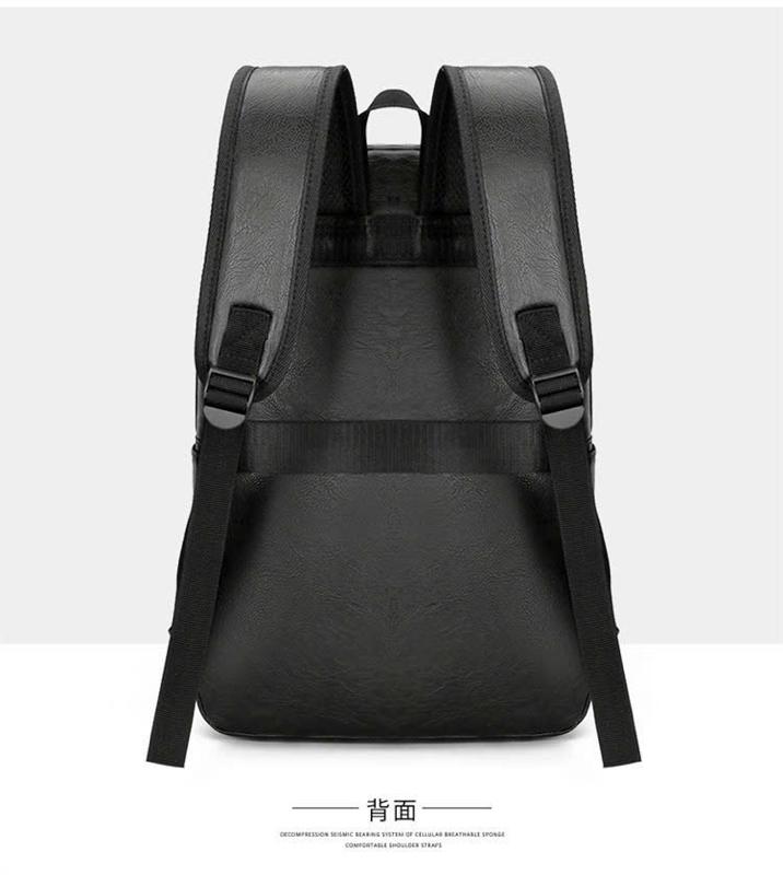 Product Introduction of Balo da cao cấp nam nữ unisex, Túi Bụi thời trang đi học đi làm, chất liệu da Pu, ngăn để laptop máy tính 15,6 inch 10