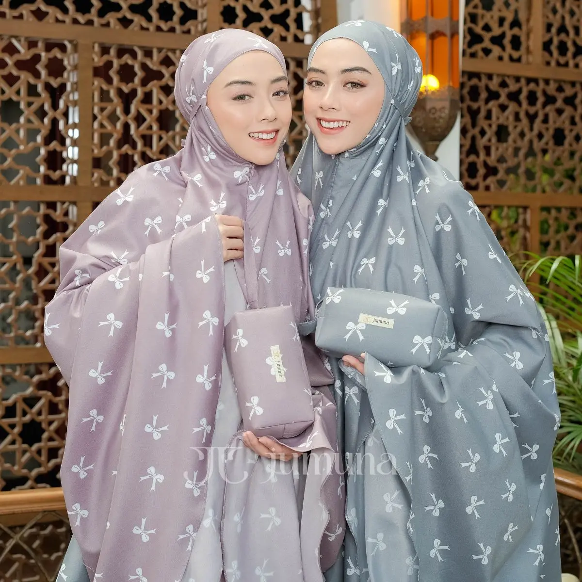 Jumuna - Mukena Travelling Katun Motif Aletha