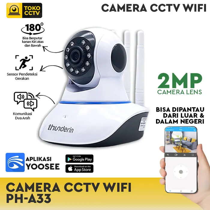Termurah Cctv 3 Antena App Yoosee Signal Lebih Kuat Dan Stabil [New]