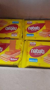 Product Review of 1 Dus Wafer Nabati 2000 isi 60 pcs, Camilan Cookies Food Manis Snacks Makanan Hijau Kering Biskuit Cemilan from i**i 0