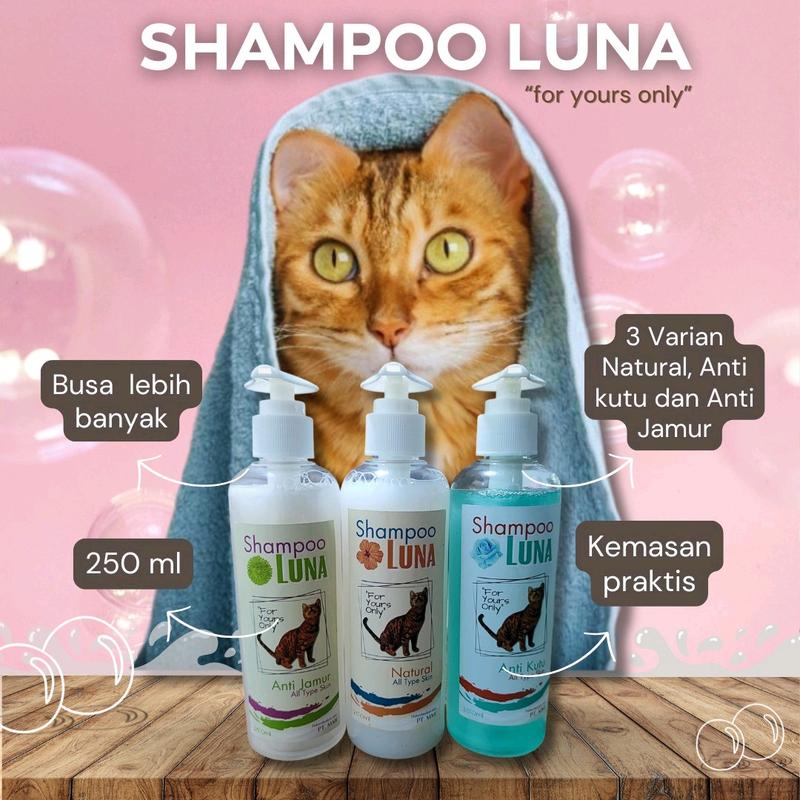 Shampoo Luna . Shampoo yang di formulasikan khusus untuk Anabul kesayangan Anda 0