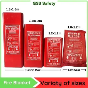 Fire Blanket Selimut Pemadam Api / Selimut Api Damkar Fiberglass