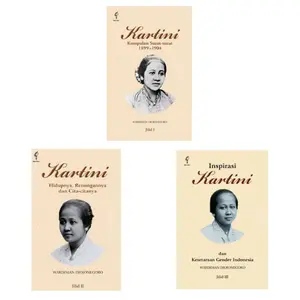 Paket Buku Biografi Kartini ; Dari Kehidupan, Surat-Surat, hingga Pemikirannya - Wardiman Djojonegoro