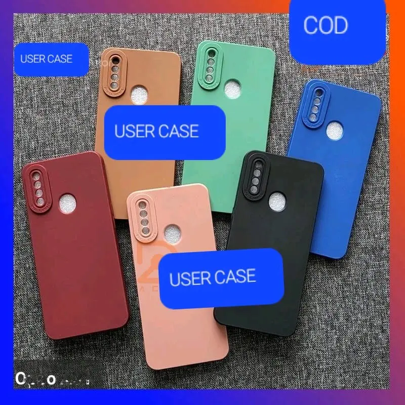 OPPOO A31 A8 CASE PRO CAMERA MACARON CASING SOFTCASE SILIKON