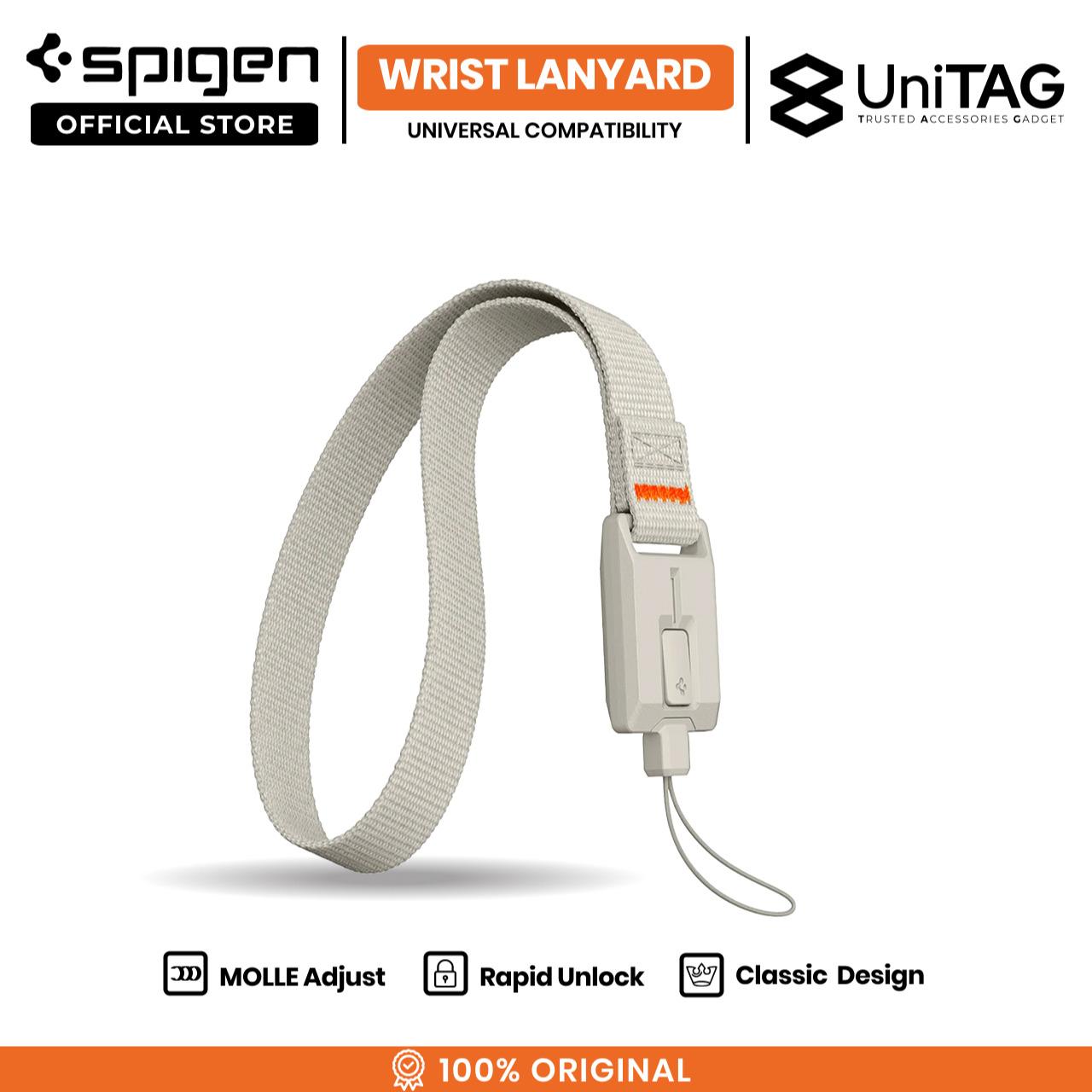 SPIGEN Wrist Lanyard DA30s LS Classic Hand Strap Tali Gantungan HP Adjustable Universal Phone