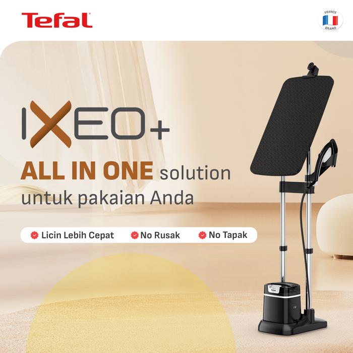 Gambar Tefal Garment Care Ixeo+ / Setrika 2in1 / QT1510G0 dari Tefal Indonesia Official Kota Bekasi Tokopedia