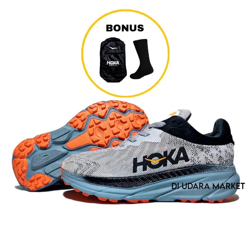 Sepatu Lari Hoka Challenger ATR 7 Sepatu Running Uniseks Sepatu Olahraga Wanita Dan Pria Sepatu Jogging Outdoor 1