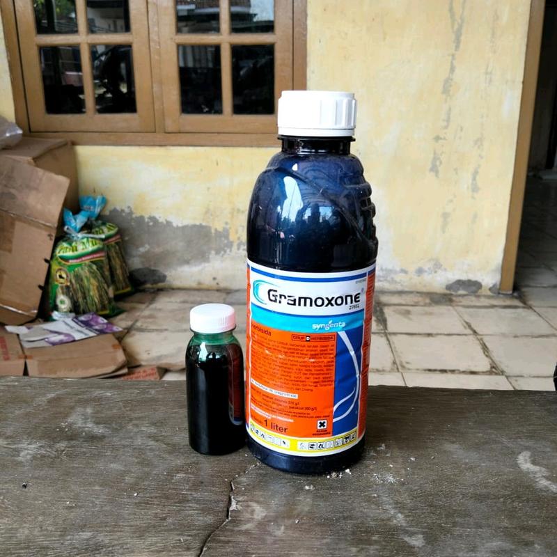 herbisida GRAMOXON 276sl kemsan eceran 100ml original untuk 1 tangki 16 liter air 2