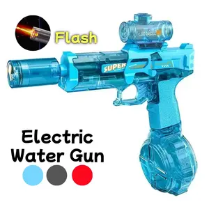 Mainan Elektrik WaterGun Otomatis Semprotan Air Rechargeable Otomatis