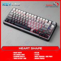 Gambar KEYLAB - HEART SHAPE - 21 KEYS - SIDE PRINT - CHERRY PROFILE - DOUBLE SHOT - SEE THROUGH - KEYCAP - KEYCAPS - Chrome dari Rumah Keyboard Kota Administrasi Jakarta Barat 5 Tokopedia