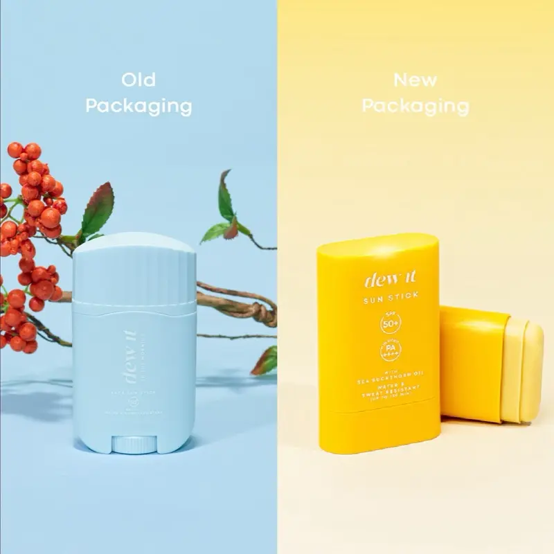 [NEW PACKAGING] Dew It - Face Sun Stick | Primer hybrid sunscreen  SPF 50+ Non-comedogenic|  Sunblock Muka/Facial