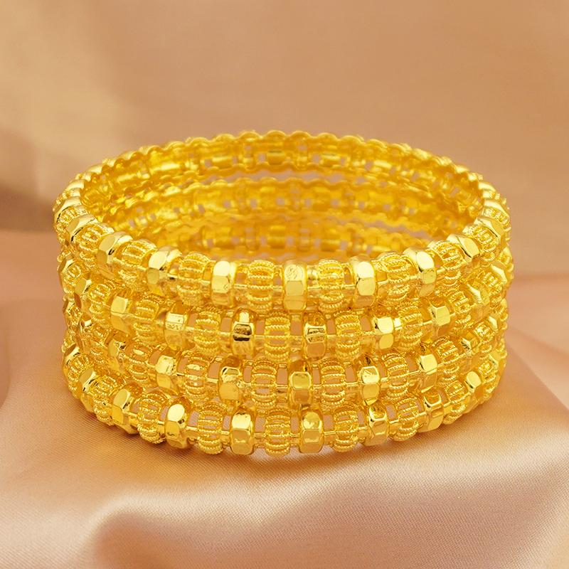Product Introduction of An Elegant Classical Style Copper Bracelet Suitable For Women To Wear - Luxury Bracelet With Floral Design, Suitable For Daily Wear And Gift Giving, 1 Piece For Ramadan 2