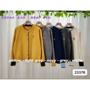 [23376] CARDIGAN KNIT POLOS WANITA