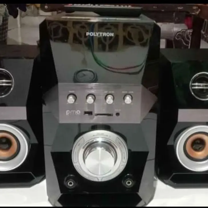 SPEAKER PMA 9502 BLUETOOTH KAROKE POLYTRON Wireless Led Bass 0