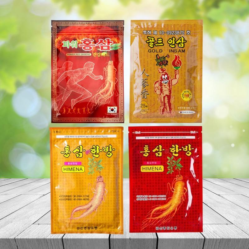  Cao dán hồng sâm Hàn Quốc Himena - Gold Insam - Power bịch 20  25 miếng 