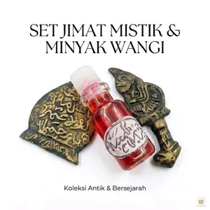 Set Miniatur Untuk Dekorasi & Minyak Wangi Koleksi Antik Bersejarah dengan Desain Unik dan Aroma Menarik