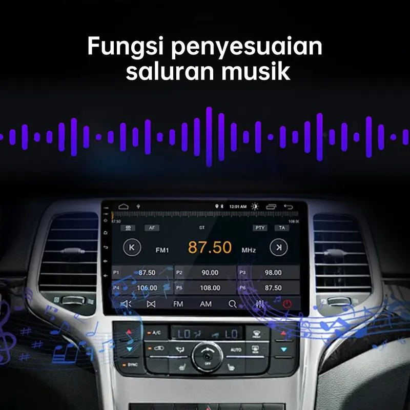 EXCLUSIVE Jevan Car Audio - The Asero X ada kipas pendingin 8GB + 64GB IPS layar head unit mobil android 13 navigasi untuk toyota avanza innova brio sigra ayla calya agya 5