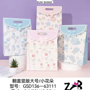 TAS KADO PAPER BAG PITA MOTIF LUCU TEBAL TAS KERTAS KADO ULTAH MINI MEDIUM BESAR