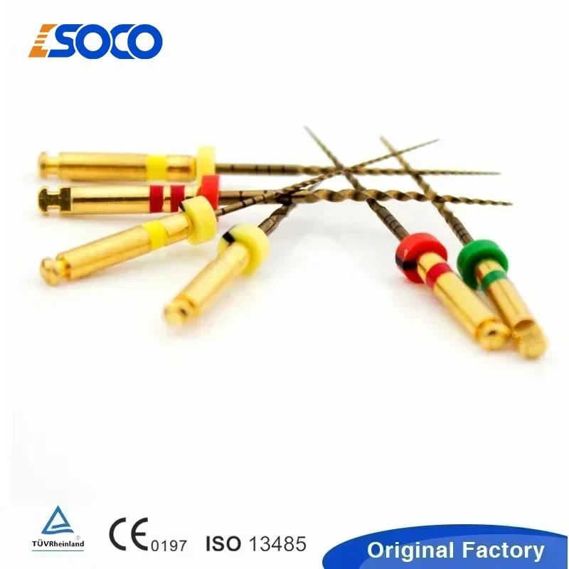 Product Introduction of SOCO PRO 6 Pcs/Box Dentist use Dental Nickel Titanium Essential Root Canal File Endodontic Rotary Files dental equipment 19