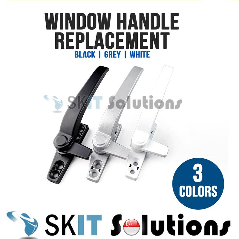Product Introduction of 【SKIT SG】 Aluminium Casement Window Lock Handle - DIY Lever Replacement for HDB Home 0