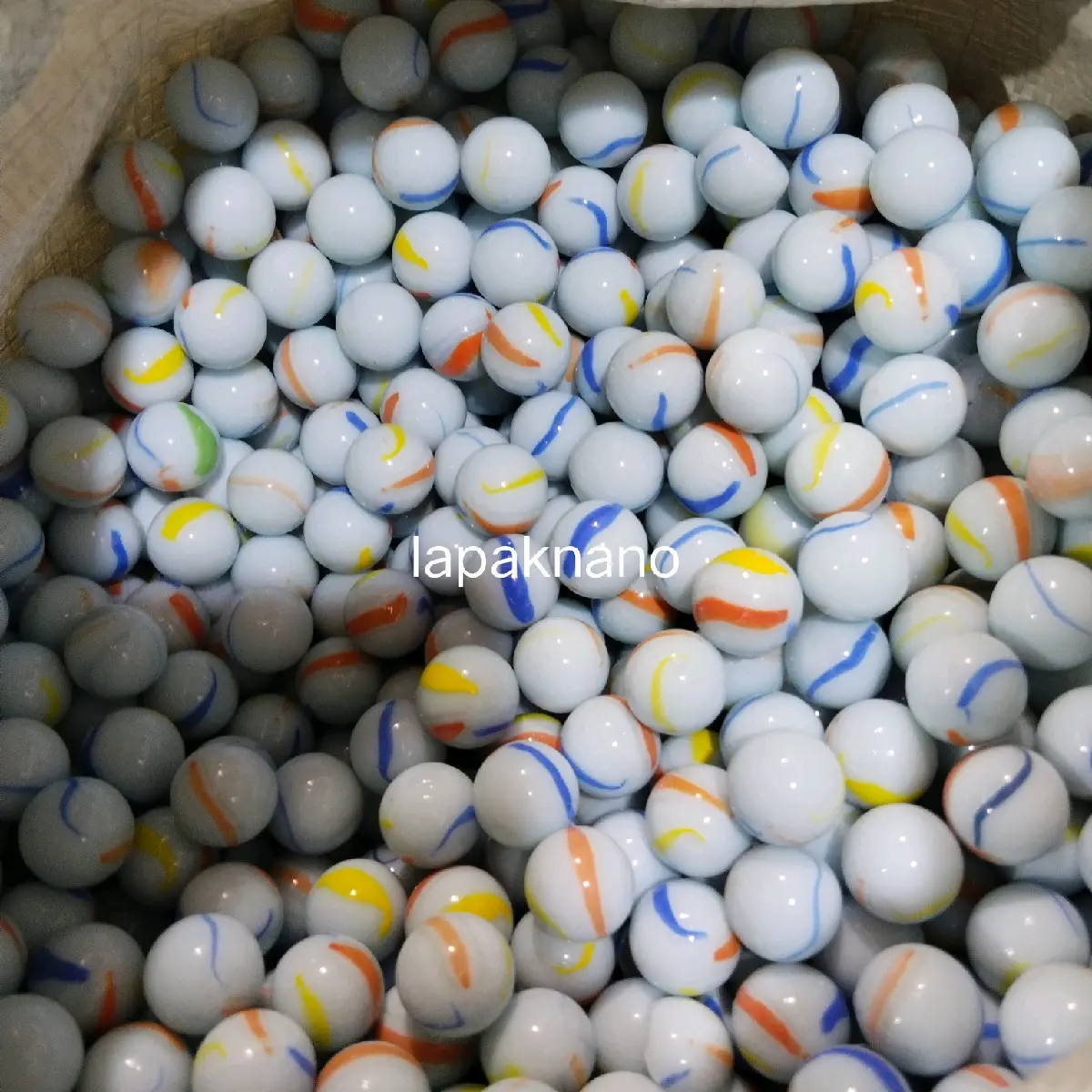 Toys Gundu Putih Susu 50 Pc Berkualitas dan Tahan Lama