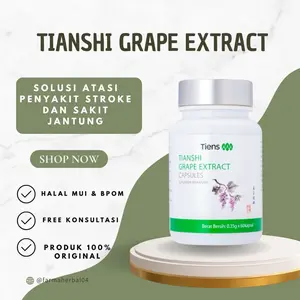Grape Extract Tiens Solusi Vertigo & Hipertensi / Darah Tinggi