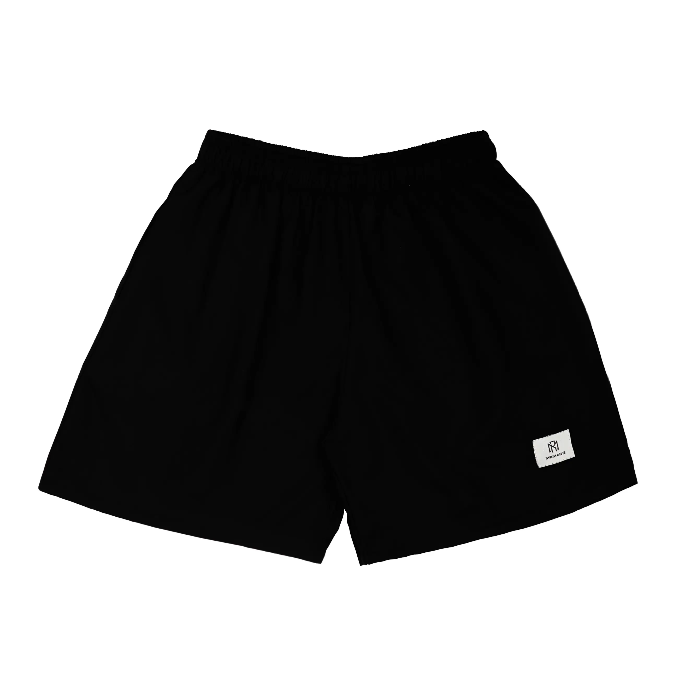 Mr Mads - Boardshort Dustin - Celana Distro Hitam Pendek Pria Short Celana Kotak Garis Cowok Santai