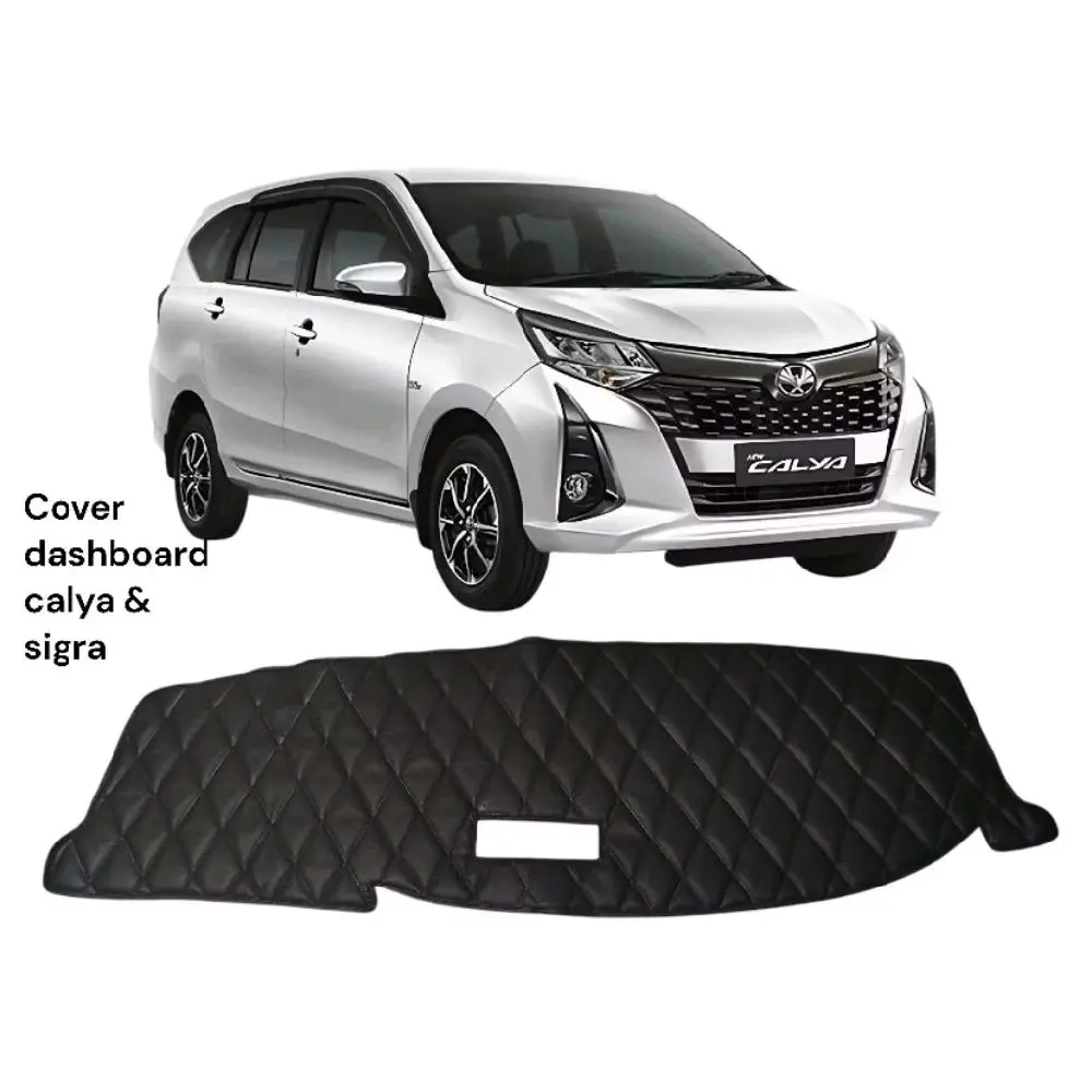Alas Pelindung Dasboard Mobil Calya Dan Sigra Tahun 2016-2024 Bahan Berkualitas Pree Antislip/Dabeltip