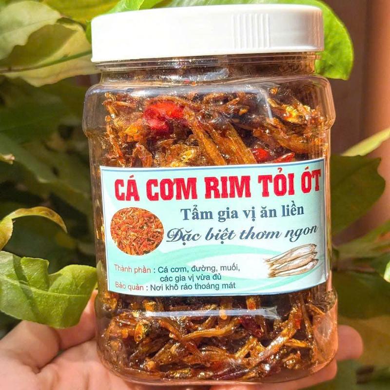 Cá Cơm Rim Tỏi Ớt MTFoods - Vị Mặn, Ngọt, Cay Đậm Đà Siêu Ngon
