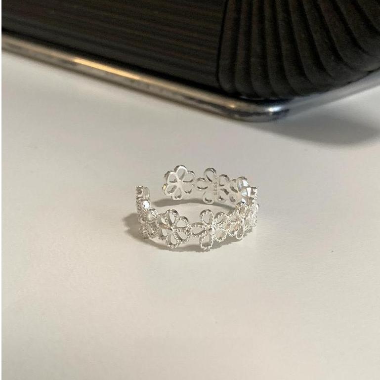 Cincin Bunga Perak, Rekaan Berongga, Elegan dan Lembut, Cincin - TikTok ...