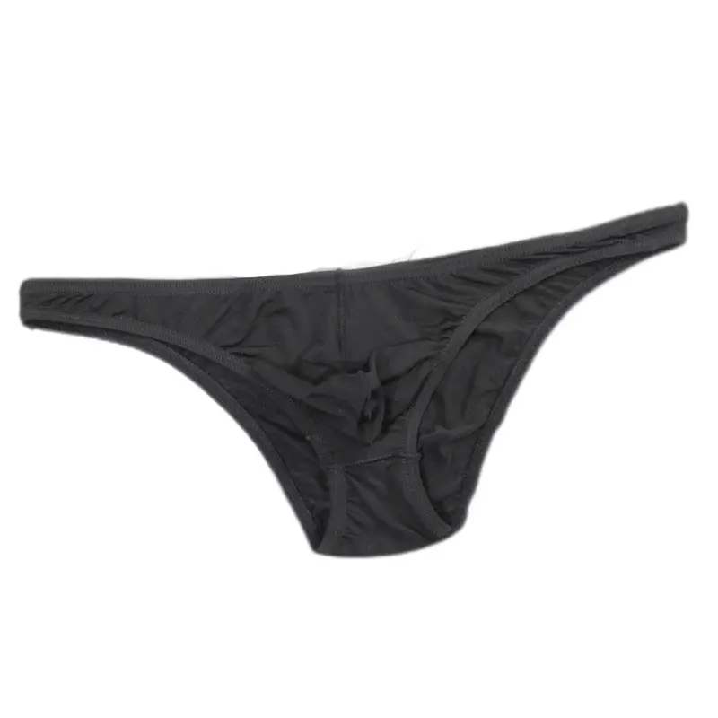 Soft Men G String Thong Breathable Mens Sexy Underwear Solid Male Panties Underpants Innerwear